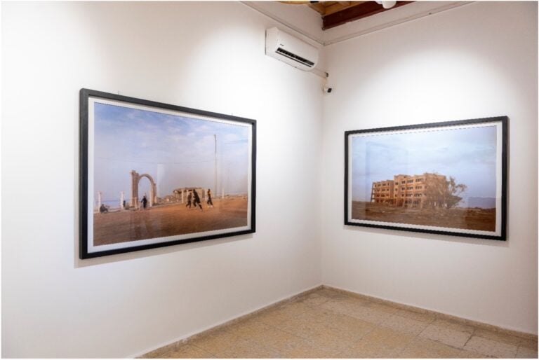 Adelita Husni-Bey, installation view della mostra a Tripoli