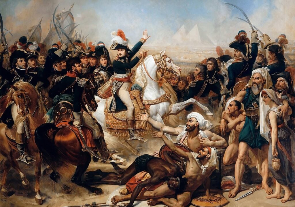 Antoine-Jean Gros, Battaglia delle Piramidi, 1810