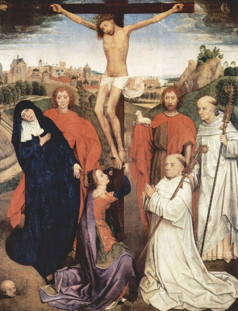 Hans, Memling, Crocifissione