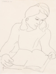 Henri Matisse, Ritratto di Annelise Nelck, 1944, venduto dalla Galerie Dina Vierny