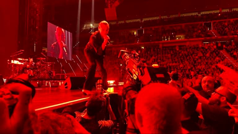 I Depeche Mode all'Inalpi Arena di Torno, foto Rachele Venco