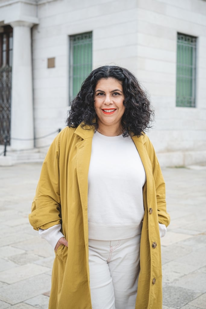 Manal AlDowayan in Venice, 2023. Courtesy of the artist and the Visual Arts Commission, the Commissioner for the National Pavilion of Saudi Arabia