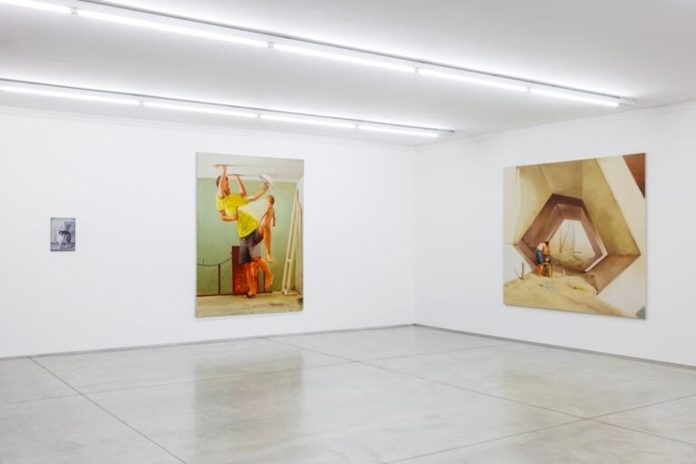 Manuele Cerutti. Quem genuit adoravit, installation view at Collezione Maramotti, Reggio Emilia, 2024