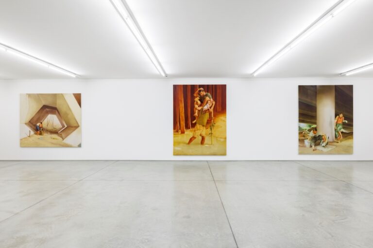 Manuele Cerutti. Quem genuit adoravit, installation view at Collezione Maramotti, Reggio Emilia, 2024