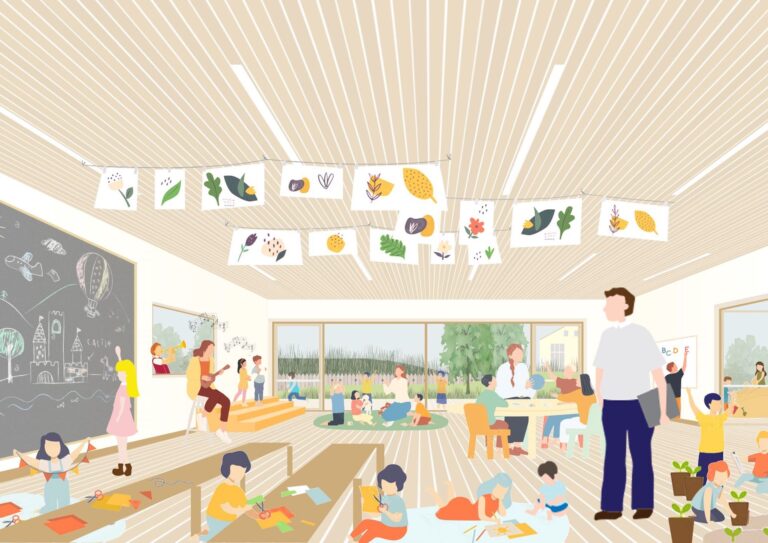 Next Generation Schools. Courtesy Ringscape Architecture