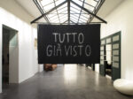 Giulio Alvigini, TUTTO GIÀ VISTO, vernice spray su tessuto / spray paint on textile, Pezzo unico / single piece, 200 x 300 cm, 2023