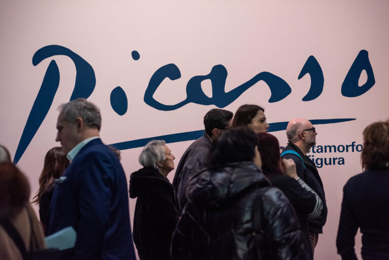 Picasso. La metamorfosi della figura. Installation view at Mudec, Milano, 2024. Photo Carlotta Coppo