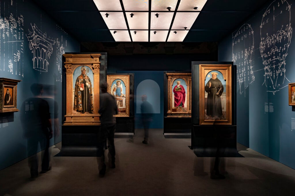 Il Polittico di Sant’Agostino di Piero della Francesca riunito a Milano dopo più di 500 anni