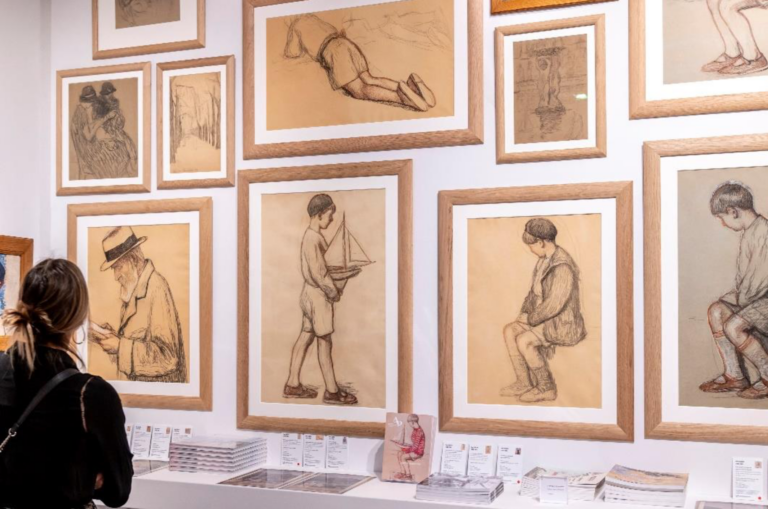 salon du dessin galerie alexis pentcheff ctanguy de montesson Tutto il meglio del disegno moderno e contemporaneo alla Paris Drawing Week
