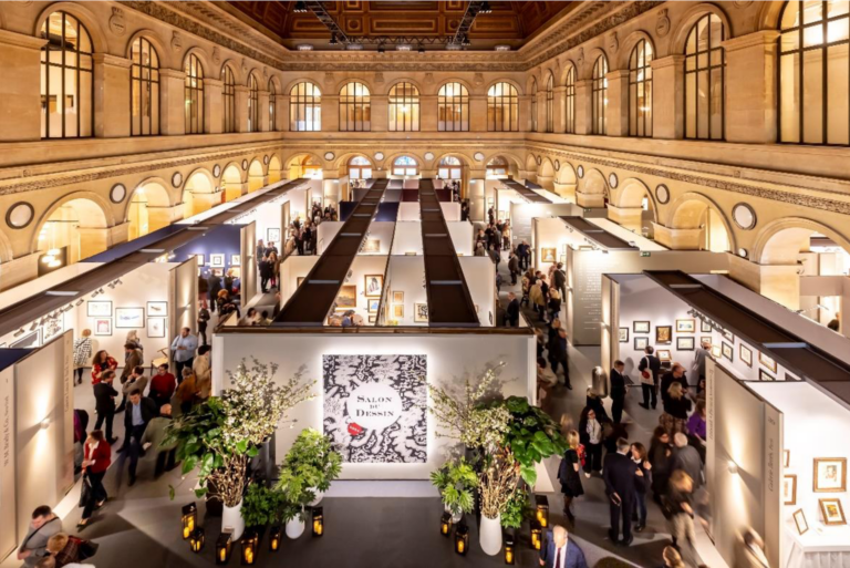 Salon du Dessin, Palais Brongniart, Parigi. Photo ©Tanguy de Montesson