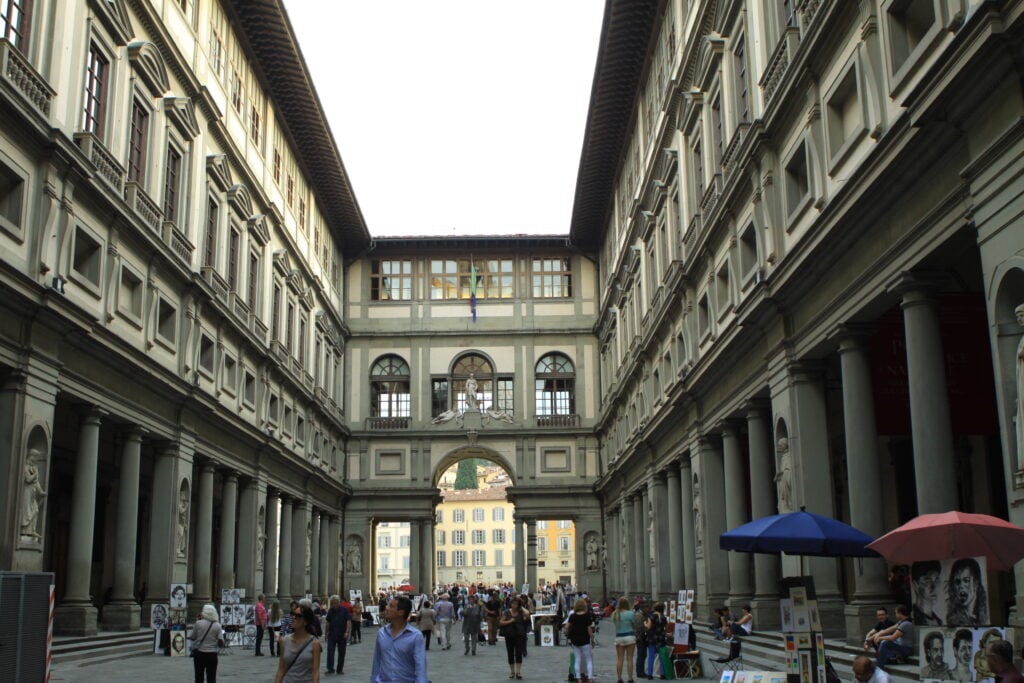 Uffizi via wikipedia