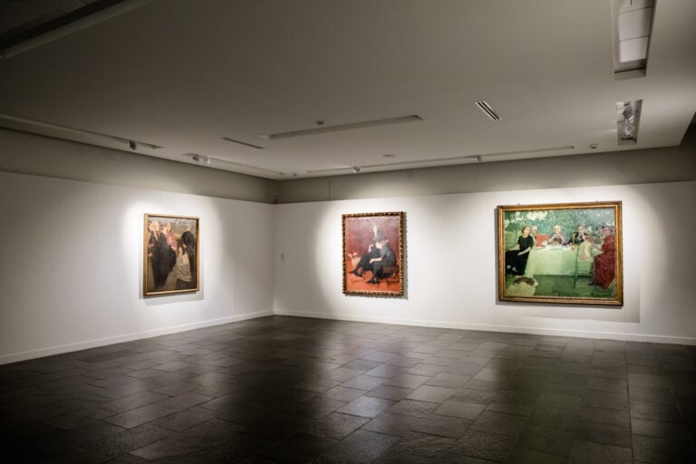 Felice Casorati, installation view ad Aosta