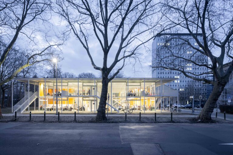 Study Pavilion on the campus of the Technical University of Braunschweig_Photos by Iwan Baan