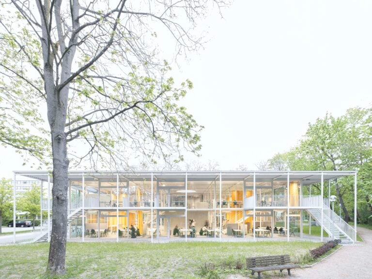 Study Pavilion on the campus of the Technical University of Braunschweig_Photos by Leonhard Clemens