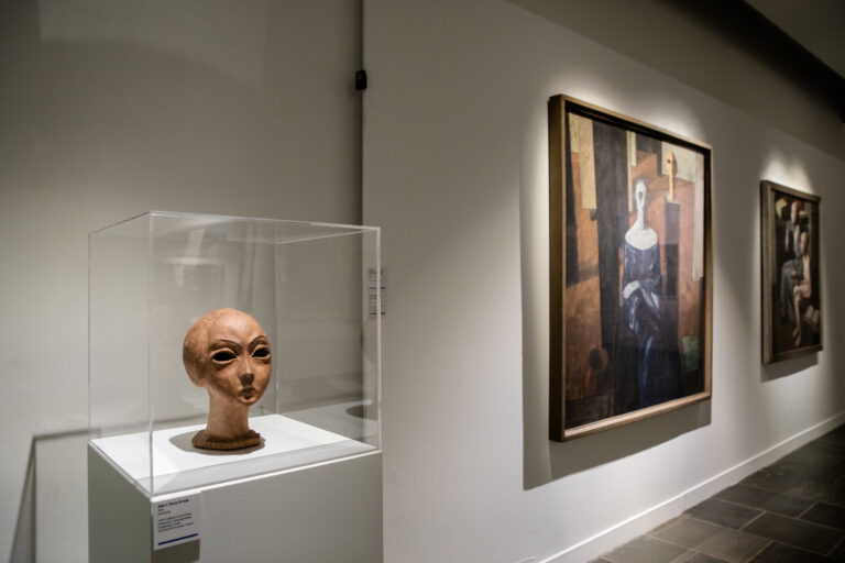 Felice Casorati, installation view ad Aosta