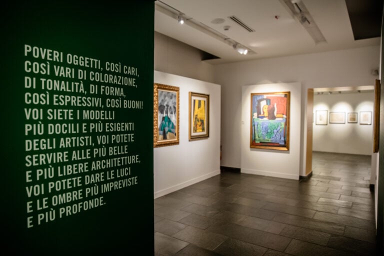 Felice Casorati, installation view ad Aosta