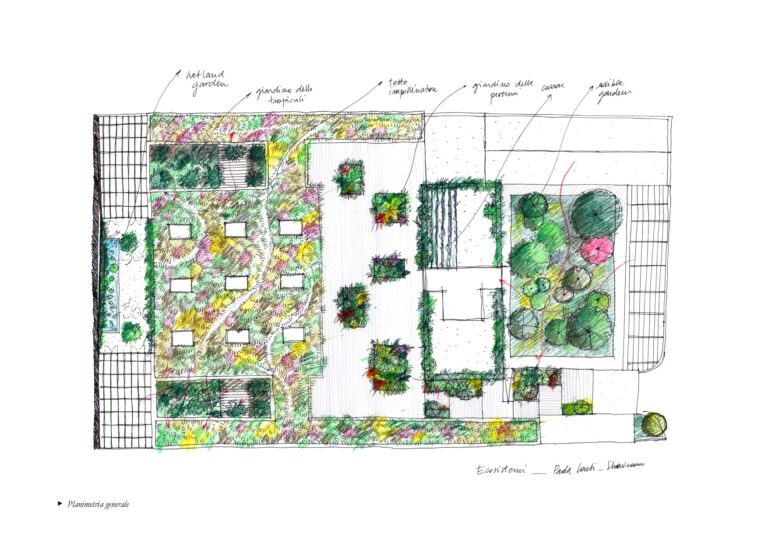 PNAT, Progetto per il nuovo hub di Paola Lenti, rendering, courtesy dell’azienda