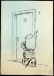 Luigi Pericle, Sans titre, non daté, dessin, crayon sur papier,12 x 20 cm, Archivio Luigi Pericle , Ascona