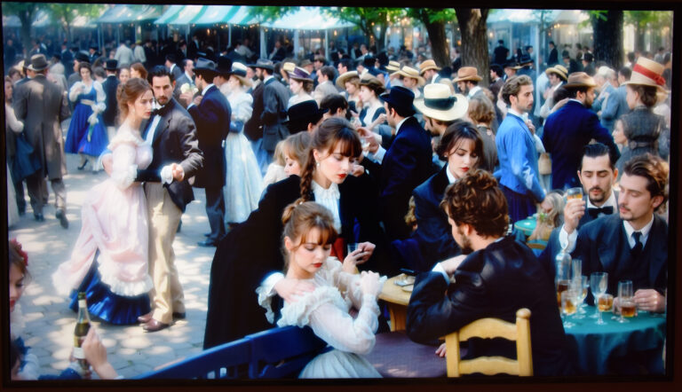 AI - Renoir Bal au moulin de la Galette