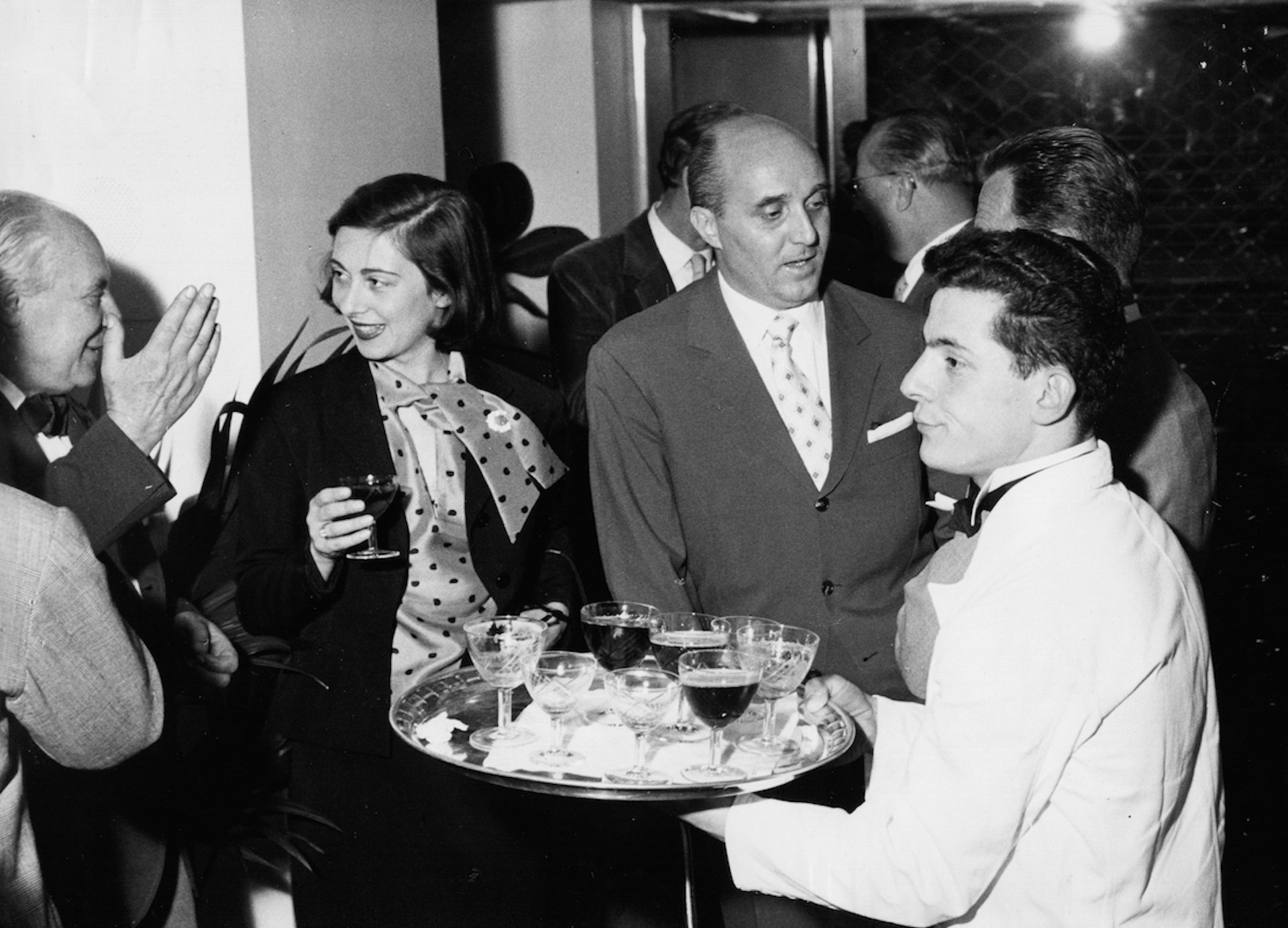 Cini Boeri e Gio Ponti, 1954. Photo via Wikipedia