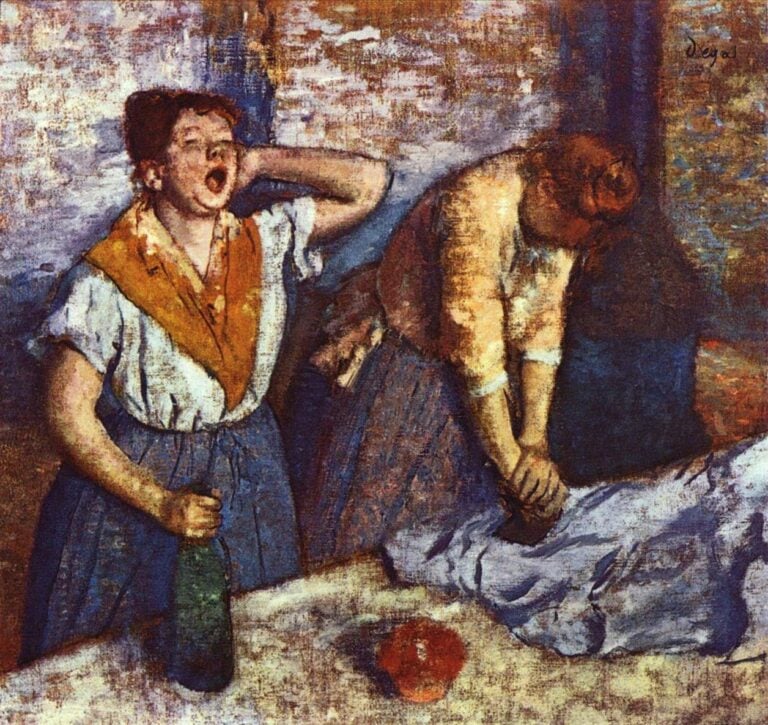 Edgar Degas, Le stiratrici, 1884