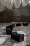 Elisapeta Hinemoa Heta, The Body of Wainuiātea, 2024, Re-Stor(y)ing Oceania, installation view at Ocean Space, Venezia. Photo Giacomo Cosua
