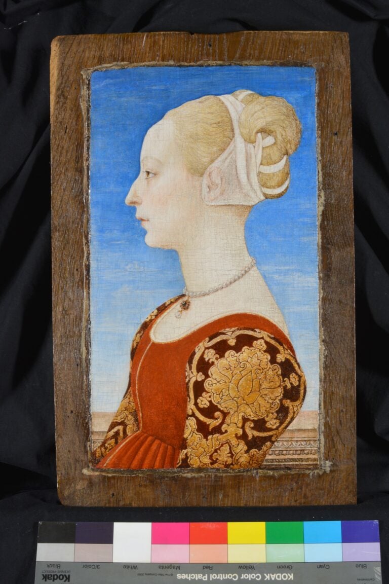 fig 2 dama attribuita a piero pollaiolo collezione privatajpg Moda, arte e società nei ritratti del Pollaiolo: c’è una nuova “dama” da attribuire al pittore?