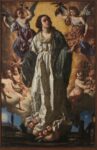 Paolo Finoglio, Immacolata Concezione, 1630-1631 circa, Olio su tela, 246 x 156 cm. Napoli, Complesso Monumentale di San Lorenzo Maggiore, Museo dell’Opera © Archivio dell’arte/Pedicini Fotografi