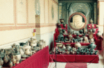 Foto della mostra “Tesori recuperati” organizzata presso la sede UNESCO di Parigi, courtesy of Kunsthistorisches Institut in Florence