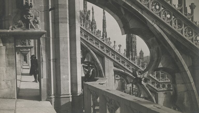 Fotografo non identificato - Il Duomo. Archi Rampanti, 1920 ca. - Archivio VFD