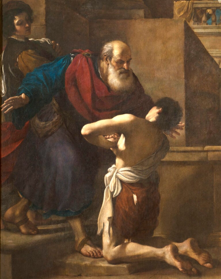 Guercino, Il ritorno del figliol prodigo Torino, Musei Reali - Galleria Sabauda