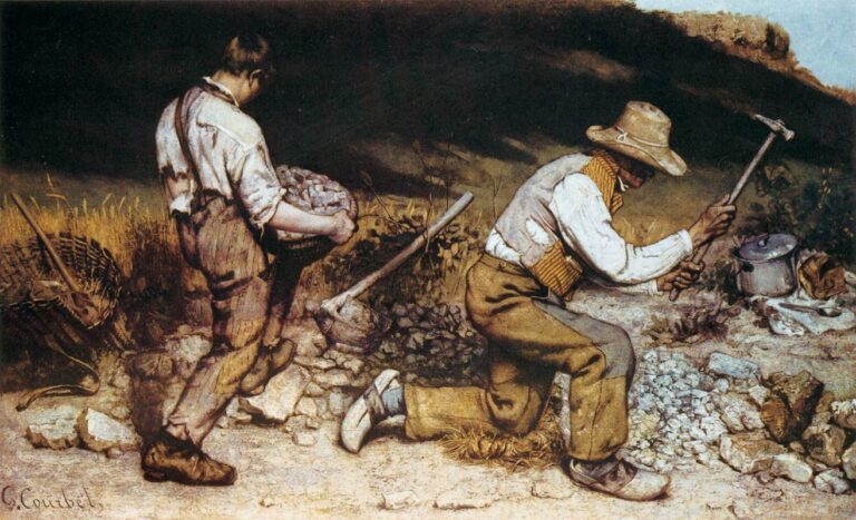 Gustave Courbet, Gli spaccapietre, 1849