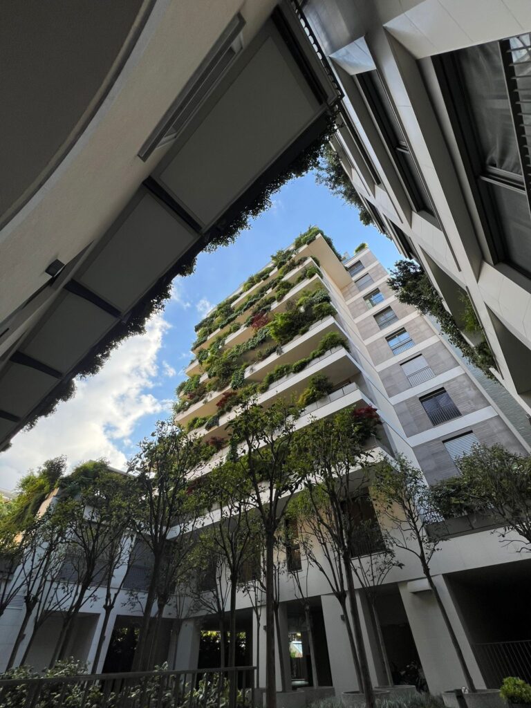 Il bosco verticale di Spazio Roseto