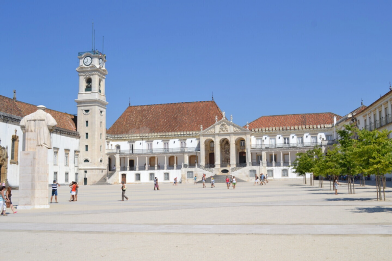 Il Paço das Escolas, sede storica dell'Università di Coimbra. Courtesy Center of Portugal