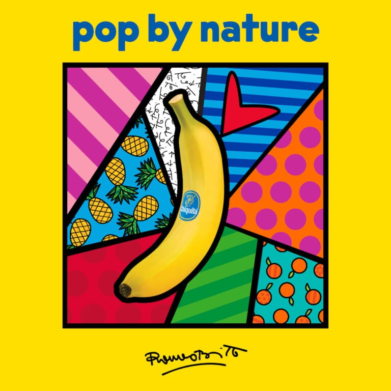 Il visual della campagna Pop by Nature, courtesy Chiquita