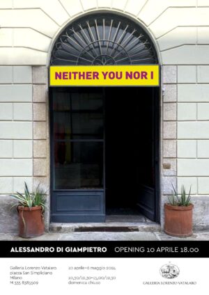 Alessandro Di Giampietro - Neither you nor I