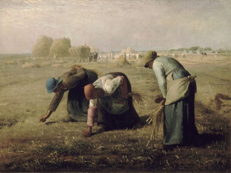 Jean-François Millet, Le spigolatrici, 1857