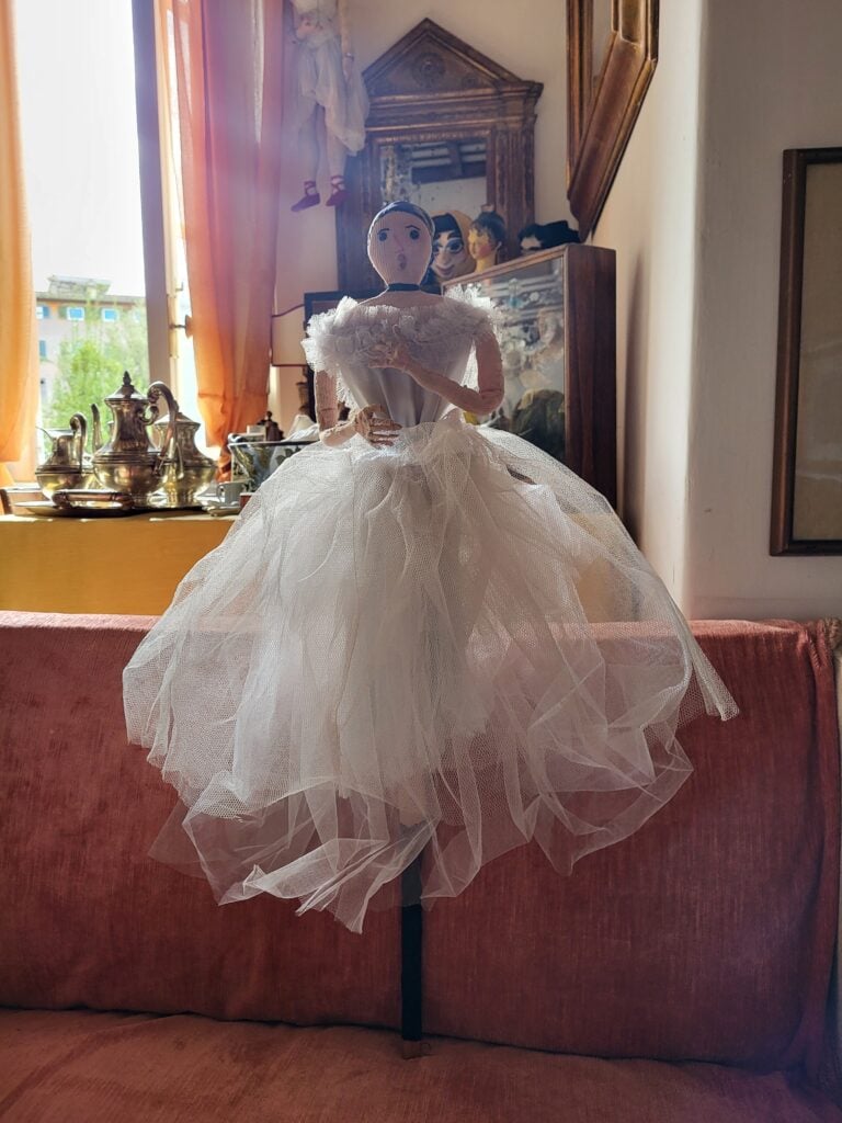La ballerina realizzata da Maria Signorelli per la tv
