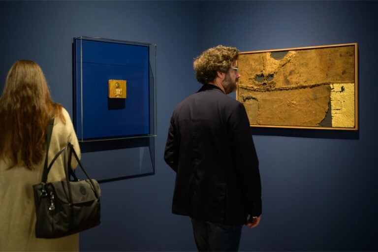 La mostra The Golden Way a Venezia. Foto di Marco Giuglierelli