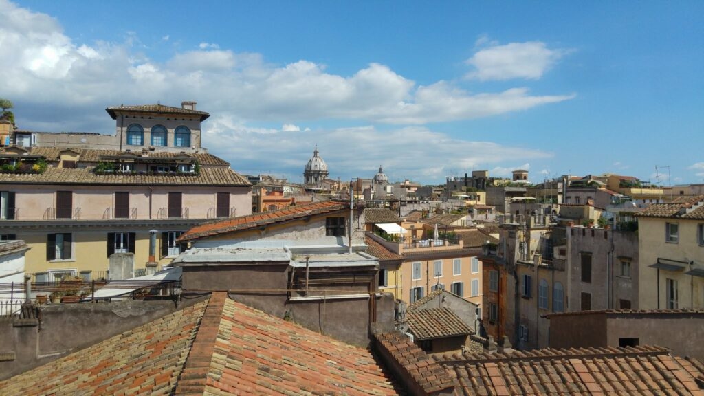 La vista dall'altana di Palazzo Nardini
