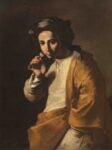 maestro degli annunci ai pastori 22giovane che odora una rosa allegoria dellolfatto22 1635 1640 circa vaglia firenze fondazione de vito All'Accademia Carrara di Bergamo il rapporto d'arte tra la città lombarda e il Viceregno di Napoli