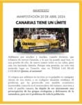 manifiesto 20a 1 “Le Canarie hanno un limite”. Nell’arcipelago inizia la rivoluzione del turismo sostenibile