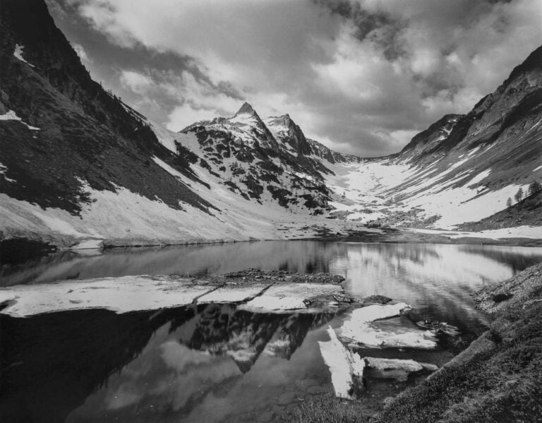 Michele Pellegrino, Valle Stura, lago di San Bernolfo, 1991 © Fondazione Cassa di Risparmio di Cuneo