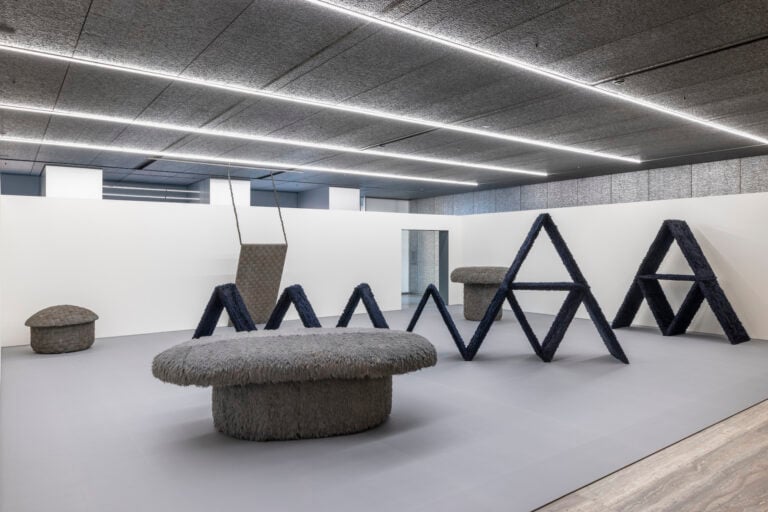 Pino Pascali, installation view at Fondazione Prada, Milano, 2024. Courtesy Fondazione Prada. Photo Roberto Marossi