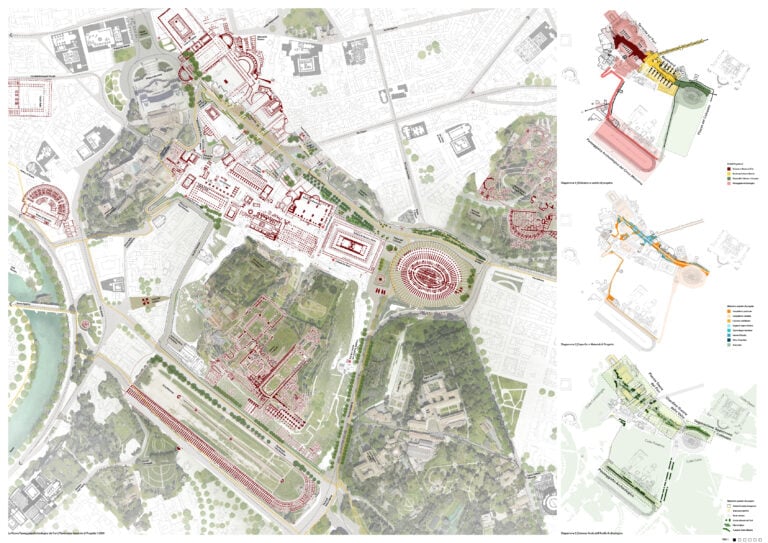 Labics, Progetto per la Nuova Passeggiata dei Fori Imperiali, render