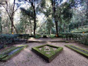 Vicino a Siena c’è un bosco meditativo pieno di opere d’arte in costruzione da 30 anni