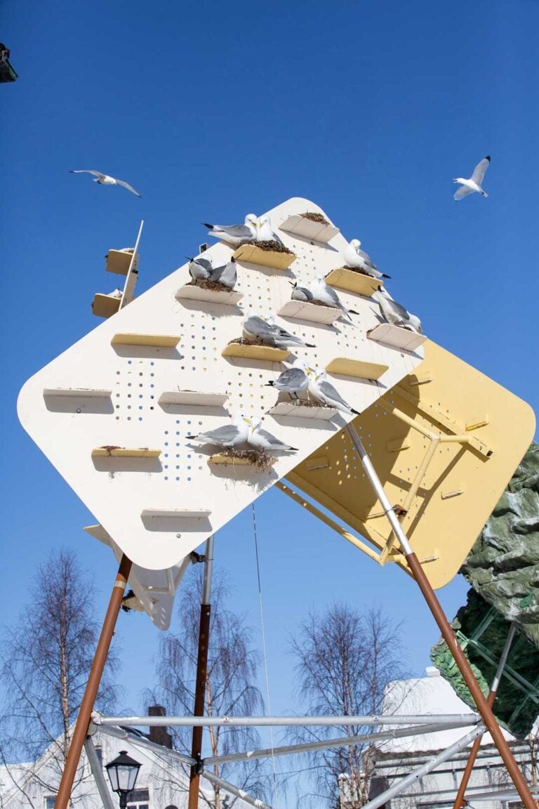 Seagull Fountain by Lawrence Malstaf