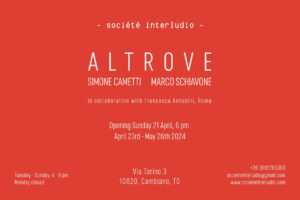 Simone Cametti / Marco Schiavone - Altrove