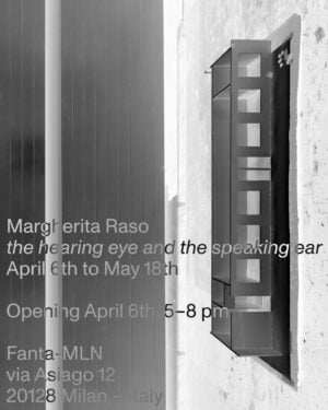 Margherita Raso - The hearing eye and the speaking ear