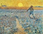 Vincent van Gogh, Seminatore al tramonto, 1888